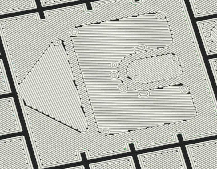 Circles when doing multi color printers when extruders are >=4